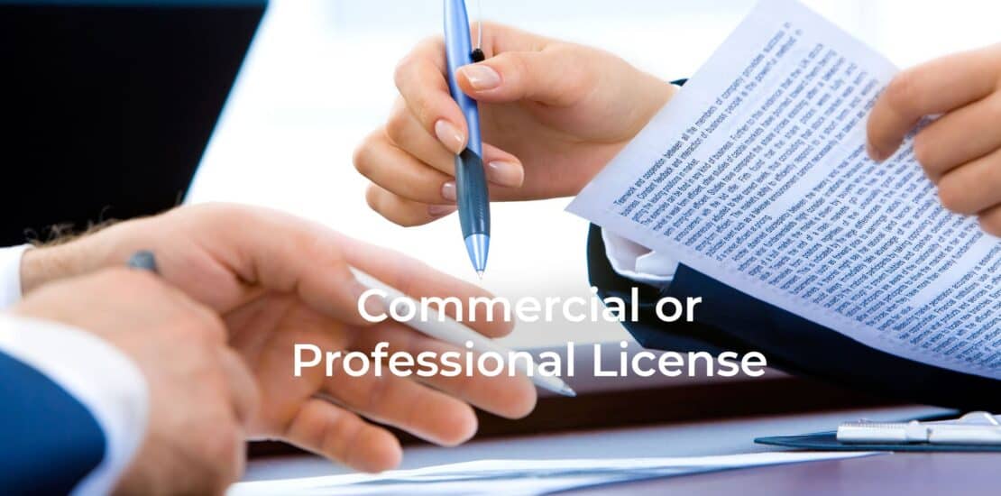commercial license