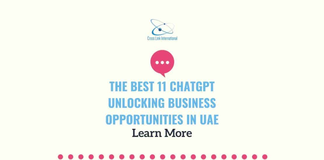 Chatgpt Unlocking Business opportunities in UAE