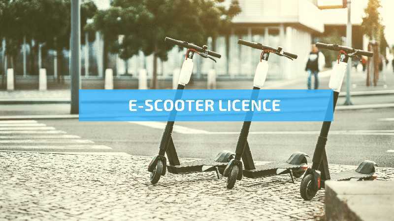 E-scooter-licence