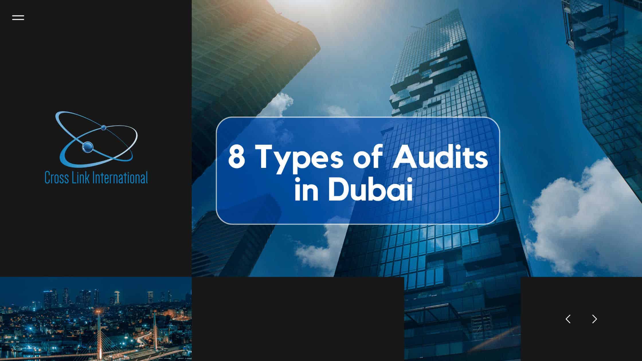 types of audits in Dubai